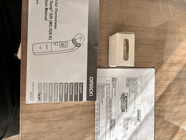 Omron kulaktan ates ölçer tertemiz calisir durumda - Görsel 5