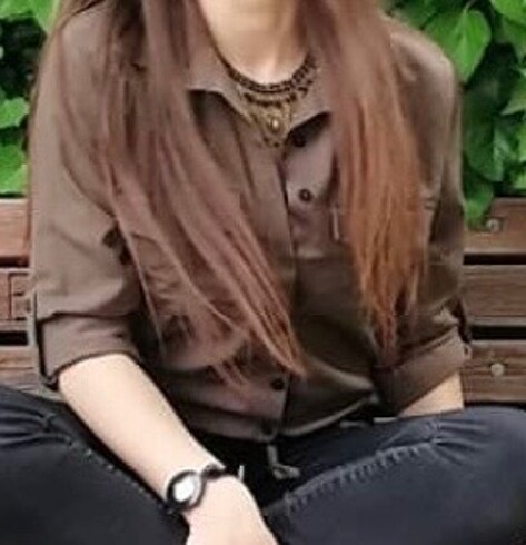 Diğer Yeşil düğmeli gömlek