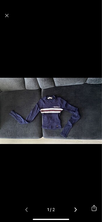 Pull&Bear Uzun Kollu T-shirt Sweatshirt
