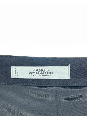 l Beden siyah Renk Mango Midi Etek %70 İndirimli.