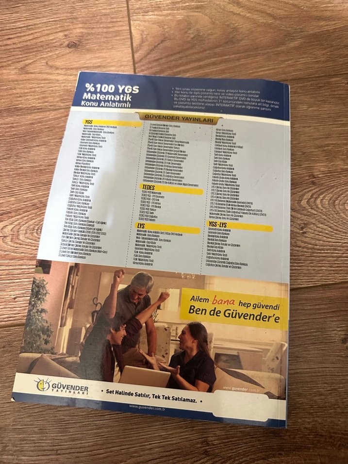 %100 YGS Matematik Konu Anlatım Seti - Görsel 2