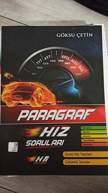 Hız ve renk paragraf kitabı 