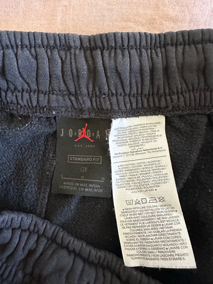 Air Jordan Siyah Erkek Eşofman Altı - Görsel 3