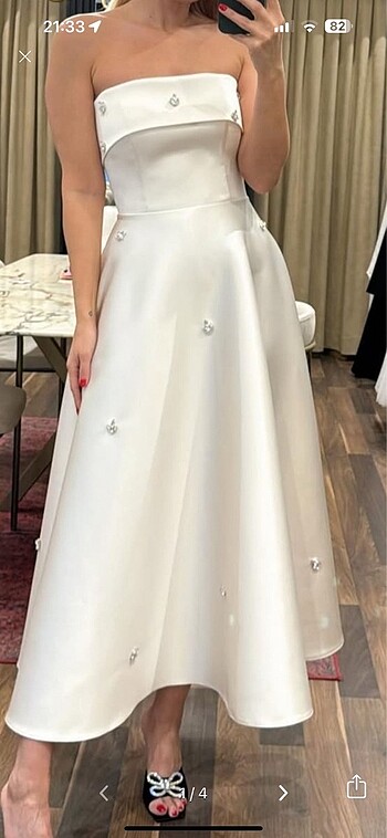 Nişan Nikah Evden çıkış elbisesi