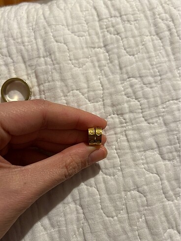 Cartier Küpe ve yüzük