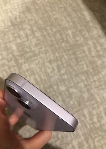 iphone 14 lila yd 128 gb pil 83 değişensiz - Görsel 4