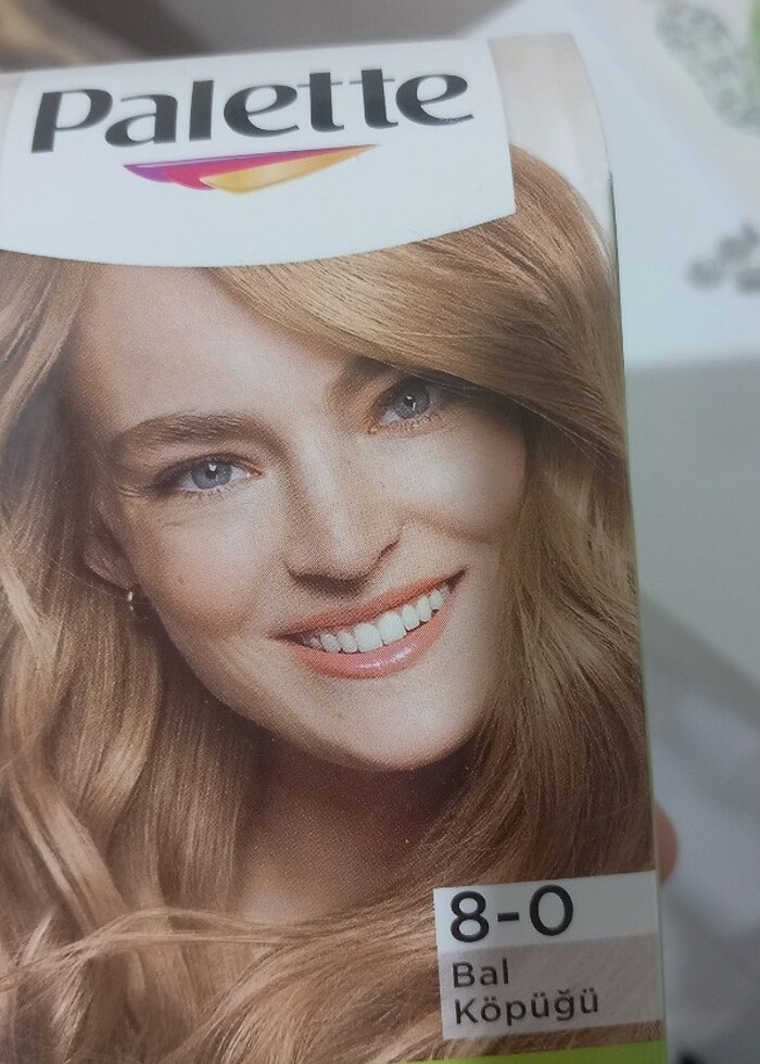 palette saç boyası bal köpüğü rengi 8-0 numara (sarı renk gibi) - Görsel 3