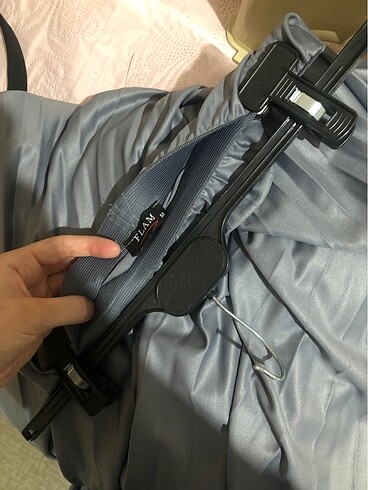 gri beyaz etek takım - Görsel 8