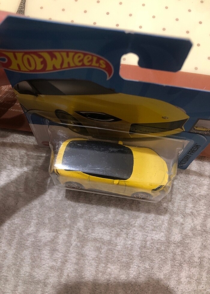 hot wheels nıssan z proto Sarı oyuncak araba koleksiyon - Görsel 5
