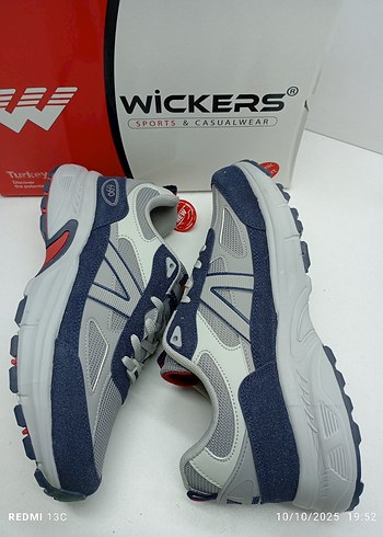 42 Beden gri Renk Gri Erkek Spor Ayakkabı Velcro Bağcıklı