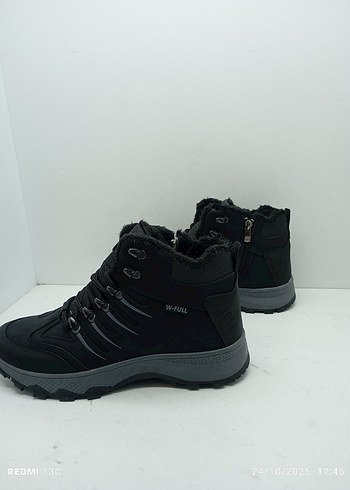 Gri Kamuflaj Desenli Bağcıklı Outdoor Erkek Bot - Görsel 4