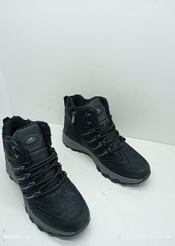 Gri Kamuflaj Desenli Bağcıklı Erkek Outdoor Bot - Görsel 2