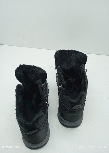 Gri Kamuflaj Desenli Siyah Outdoor Bot - Görsel 7