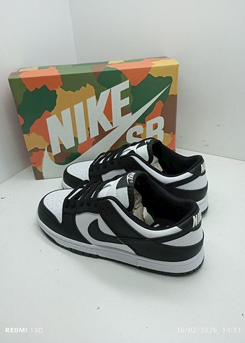 Nike Dunk Siyah Beyaz  Spor Ayakkabı - Görsel 5