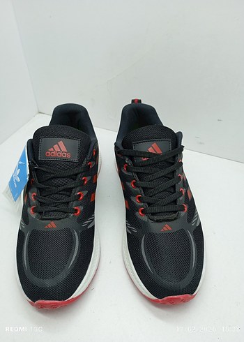 Adidas Kırmızı Bağcıklı Erkek Spor Ayakkabı - Görsel 5