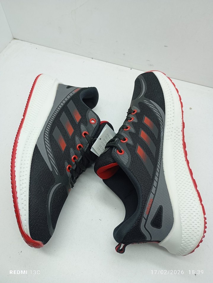 Adidas Kırmızı Bağcıklı Erkek Spor Ayakkabı - Görsel 2