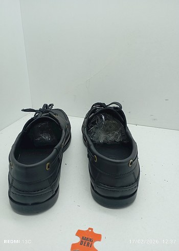 Hakiki Deri Siyah Klasik Erkek Ayakkabısı - Görsel 5