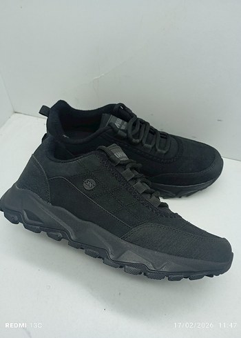 Erkek Siyah  Spor Ayakkabı - Görsel 6