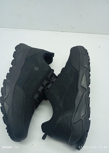 Erkek Siyah  Spor Ayakkabı - Görsel 2