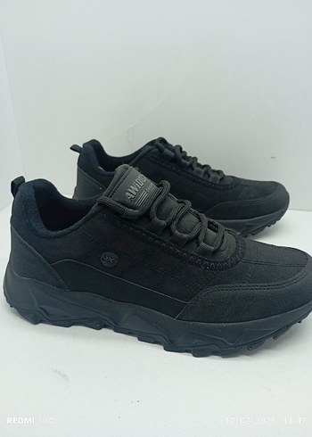 Erkek Siyah  Spor Ayakkabı - Görsel 7