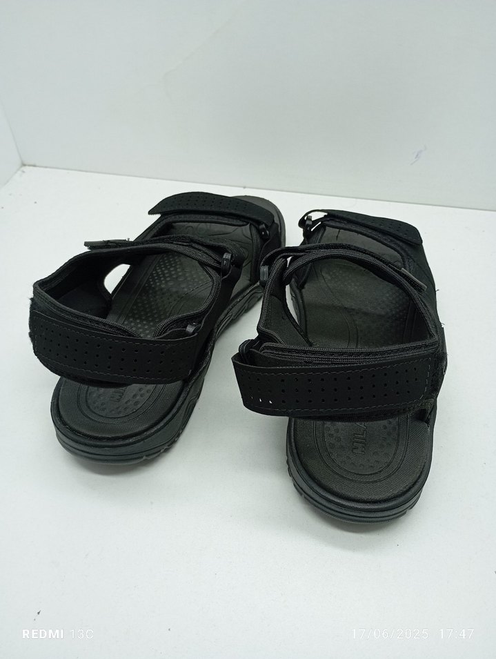 Siyah Erkek Bantlı Outdoor Sandalet - Görsel 2