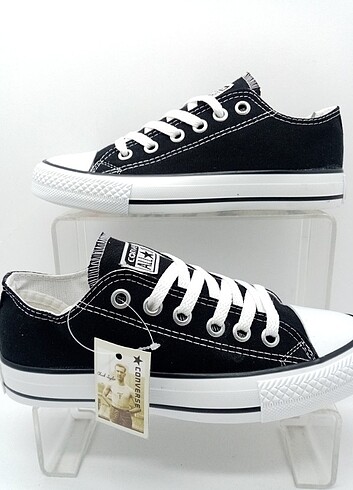 Converse Converse Siyah Keten Spor Ayakkabı