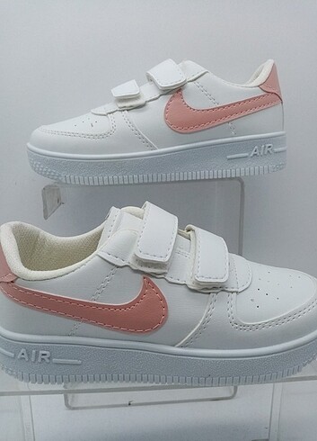 Nike Airforce Beyaz Kız Çocuk Cırtlı Spor Ayakkabı 