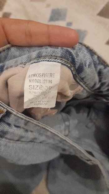 30 Beden Buz mavisini jean