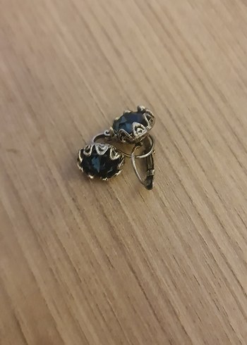 Diğer Vintage Turkuaz Mini Küpeler