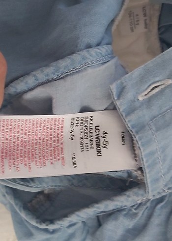 Kız Çocuk Denim Fırfırlı Bolero - Görsel 3