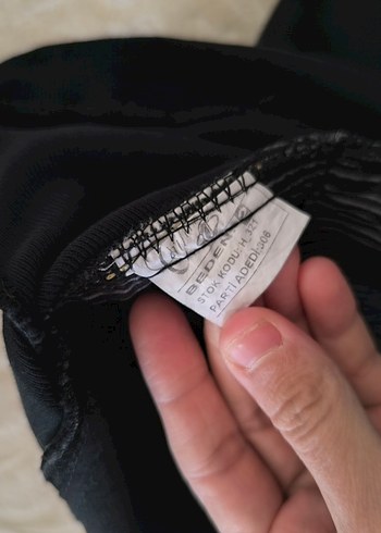 Siyah Hamile Jean Pantolon - Görsel 5