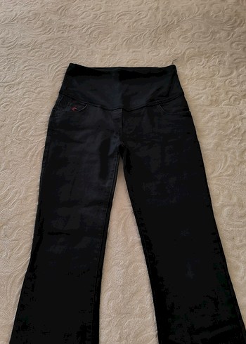 Siyah Hamile Jean Pantolon - Görsel 2