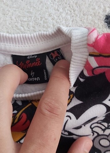 4 Yaş Beden Koton mickey takım