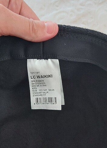 5-8 Yaş, 22 cm Beden siyah Renk Ponponlu şapka