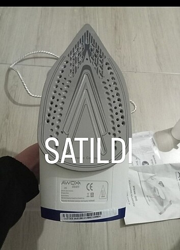 AWOX garabtili sıfır buharlı ütü seramik taban 
