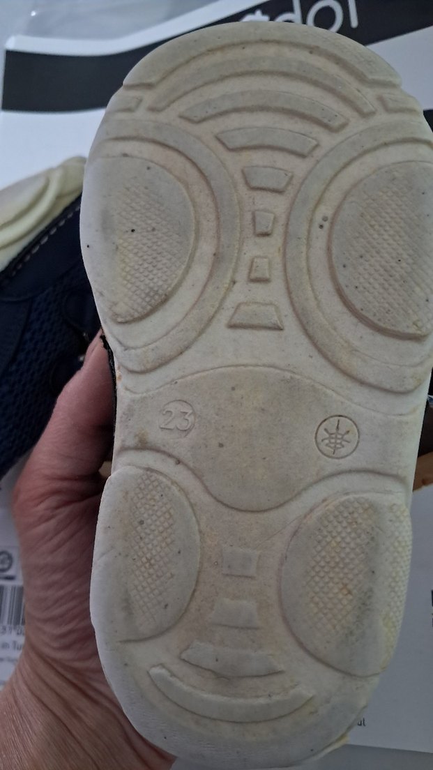 Mavi Erkek Bebek İlk Adım Ayakkabısı - Görsel 2