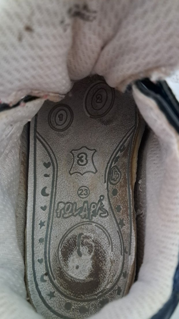 Mavi Erkek Bebek İlk Adım Ayakkabısı - Görsel 3