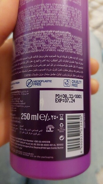 Beden Hobby Mor Şampuan