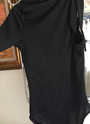 xs Beden siyah Renk Alttan çıtçıtlı bluz