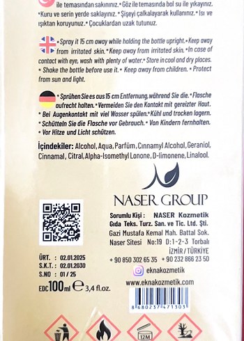 NETA For Men 100 ml Erkek Parfümü - Görsel 6