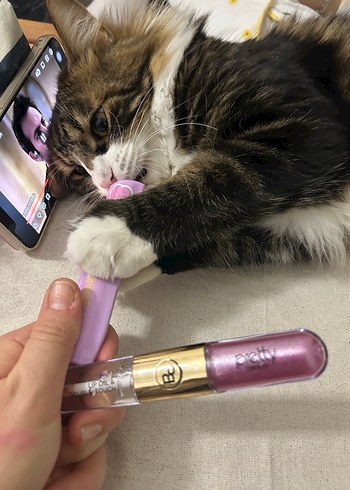 Pastel Maskara + Pretty Beauty Lip Oil - Görsel 6