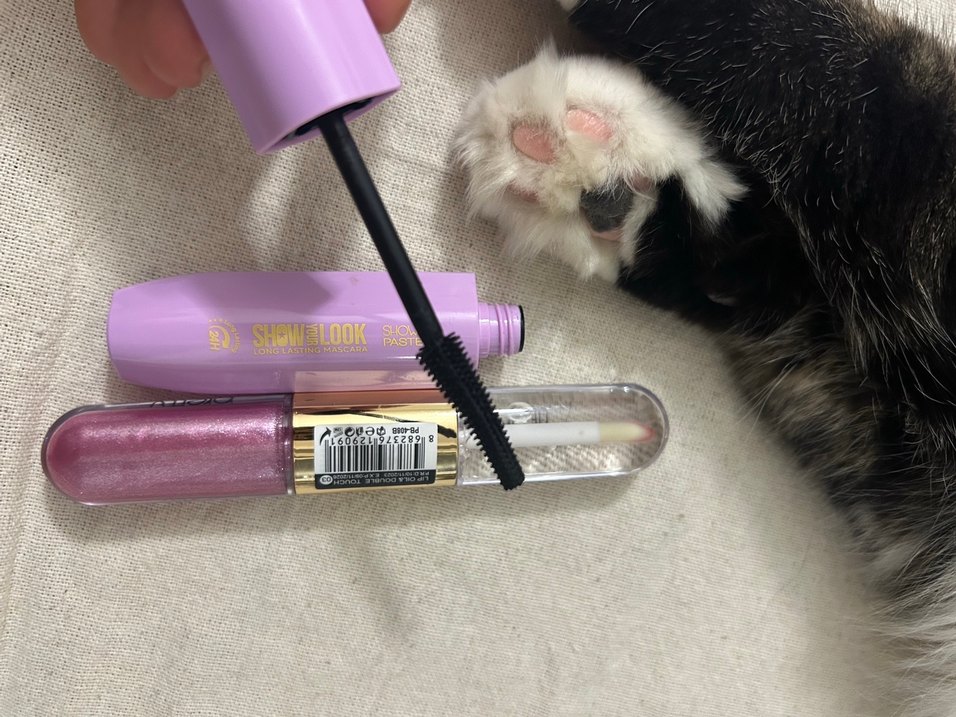 Pastel Maskara + Pretty Beauty Lip Oil - Görsel 5