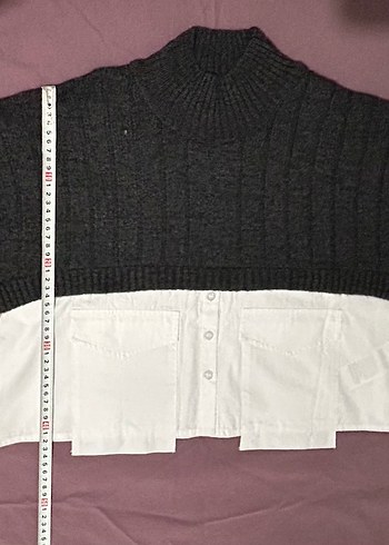 LC Waikiki Füme Gömlek Triko - Görsel 3