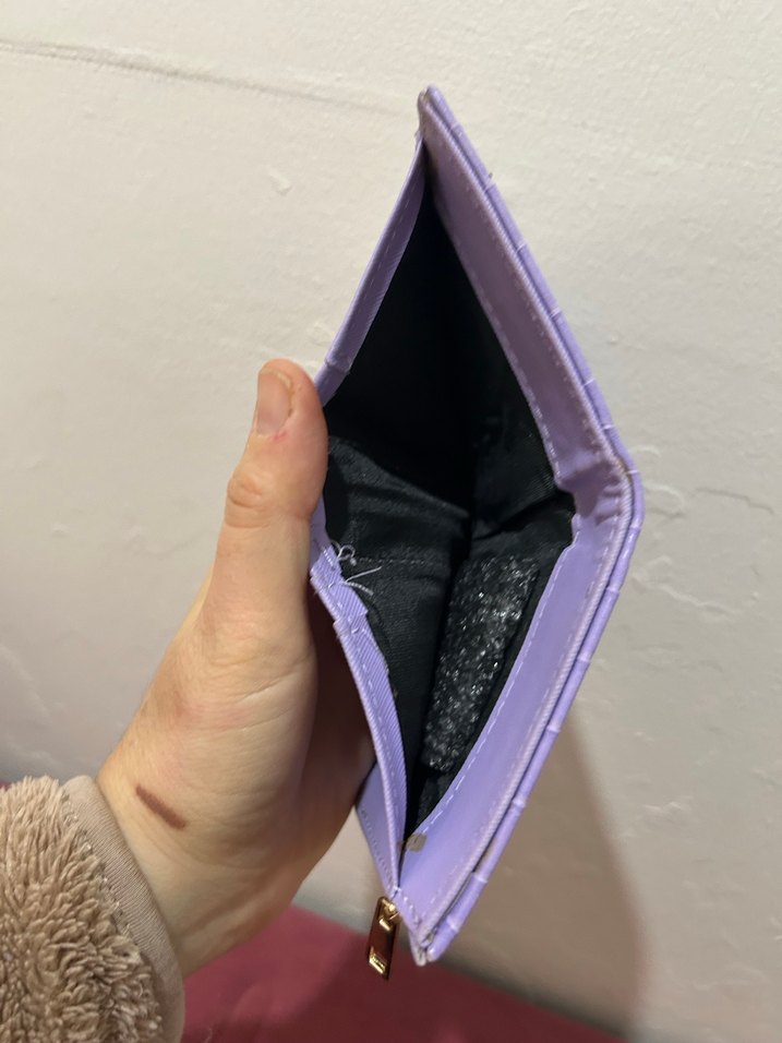 Lila kadın cüzdan - Görsel 3
