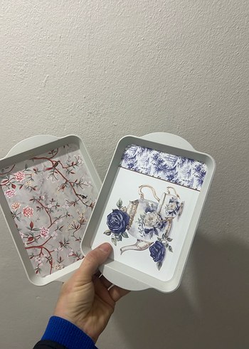 4lü Desenli Sunum Tepsisi - Görsel 3