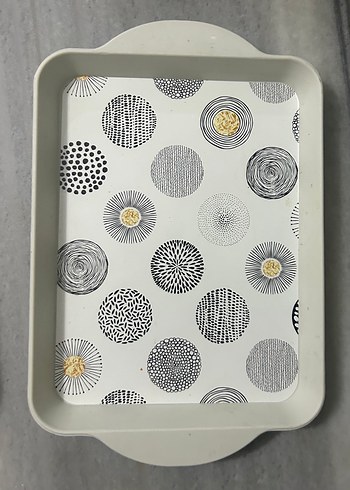 4lü Desenli Sunum Tepsisi - Görsel 9