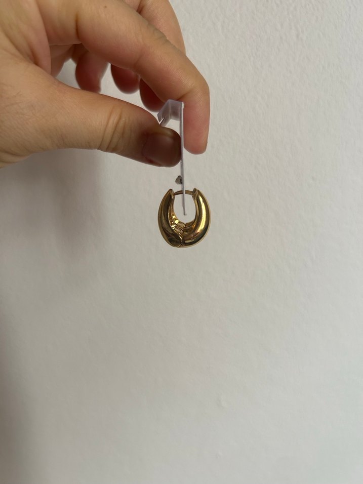 Çelik Kadın Küpe - Görsel 5