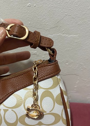 Coach Beyaz Desenli Kadın Çanta - Görsel 3