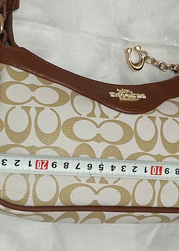 Coach Beyaz Desenli Kadın Çanta - Görsel 7