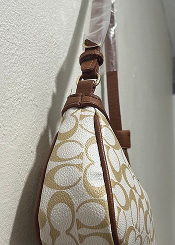 Coach Beyaz Desenli Kadın Çanta - Görsel 5